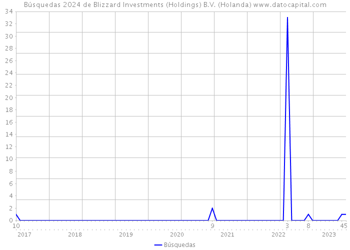Búsquedas 2024 de Blizzard Investments (Holdings) B.V. (Holanda) 
