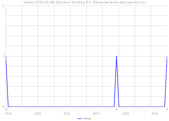 Visitas 2024 de Wil Schokker Holding B.V. (Holanda) 