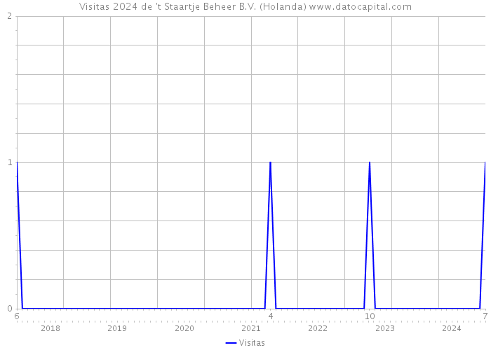 Visitas 2024 de 't Staartje Beheer B.V. (Holanda) 