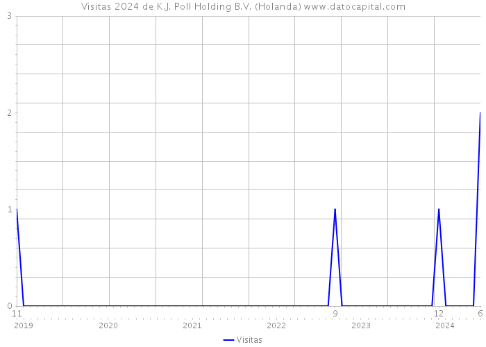 Visitas 2024 de K.J. Poll Holding B.V. (Holanda) 