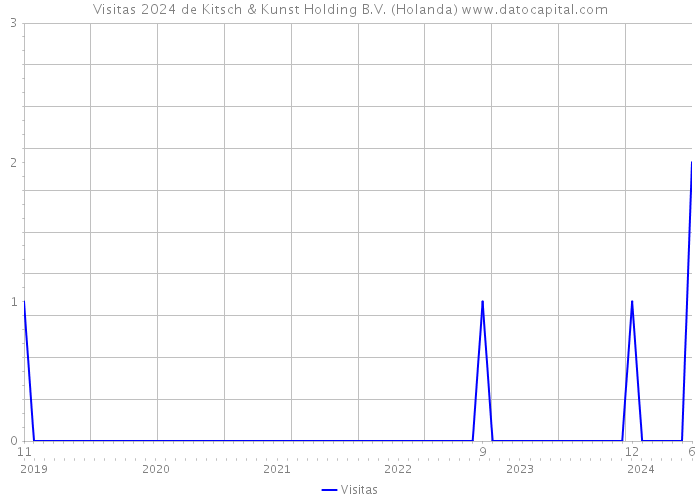 Visitas 2024 de Kitsch & Kunst Holding B.V. (Holanda) 