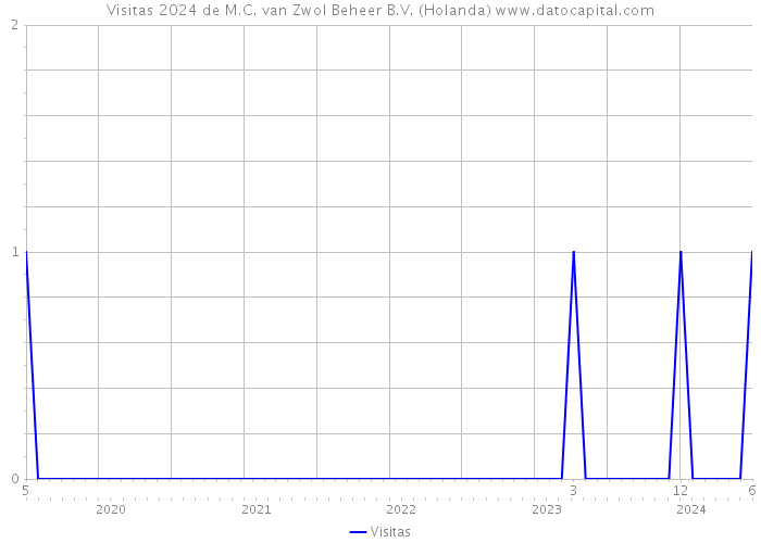 Visitas 2024 de M.C. van Zwol Beheer B.V. (Holanda) 