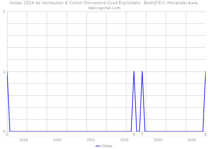 Visitas 2024 de Vermeulen & Cohen Onroerend Goed Exploitatie Bedrijf B.V. (Holanda) 