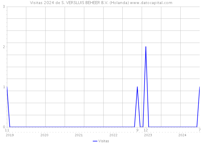 Visitas 2024 de S. VERSLUIS BEHEER B.V. (Holanda) 