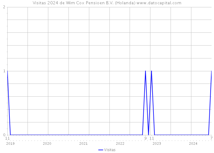 Visitas 2024 de Wim Cox Pensioen B.V. (Holanda) 