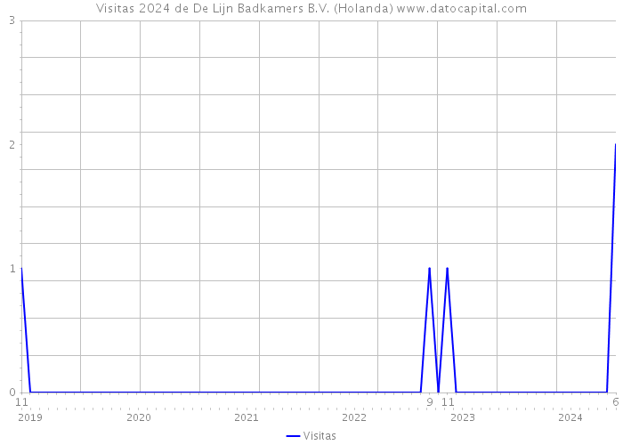 Visitas 2024 de De Lijn Badkamers B.V. (Holanda) 