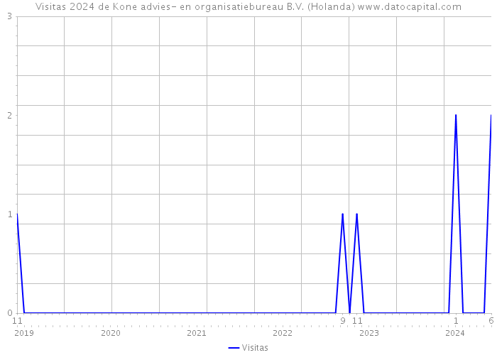 Visitas 2024 de Kone advies- en organisatiebureau B.V. (Holanda) 