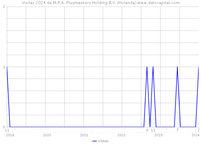 Visitas 2024 de M.P.A. Pluymaekers Holding B.V. (Holanda) 