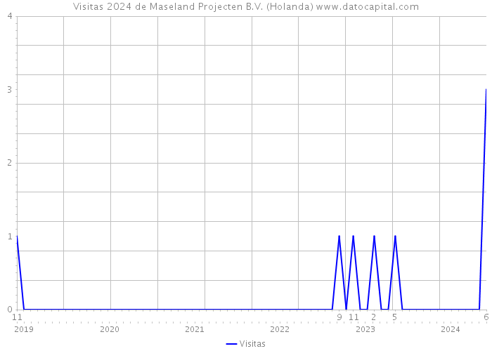 Visitas 2024 de Maseland Projecten B.V. (Holanda) 