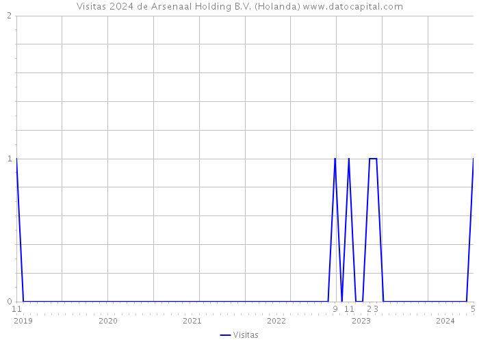 Visitas 2024 de Arsenaal Holding B.V. (Holanda) 