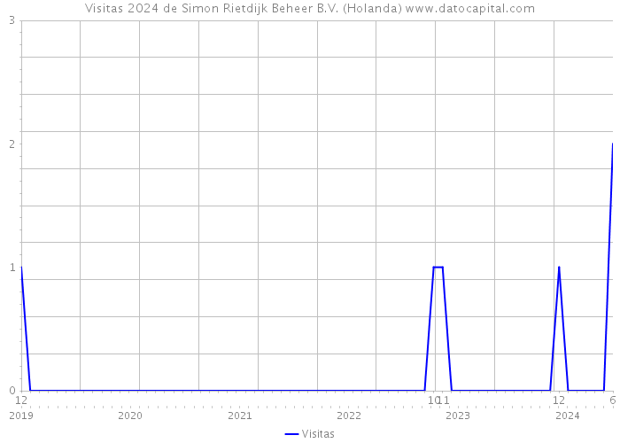 Visitas 2024 de Simon Rietdijk Beheer B.V. (Holanda) 