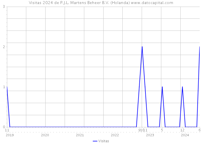 Visitas 2024 de P.J.L. Martens Beheer B.V. (Holanda) 