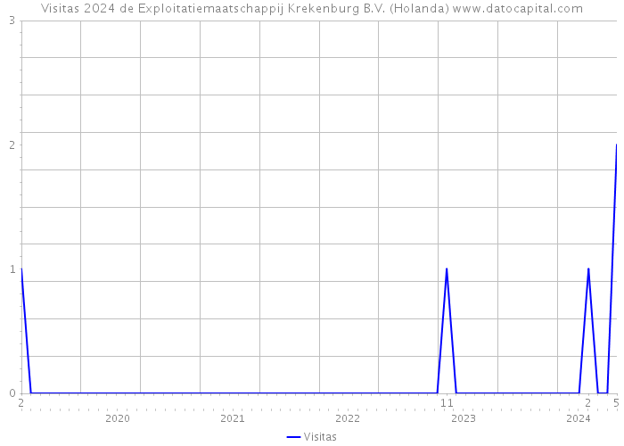 Visitas 2024 de Exploitatiemaatschappij Krekenburg B.V. (Holanda) 