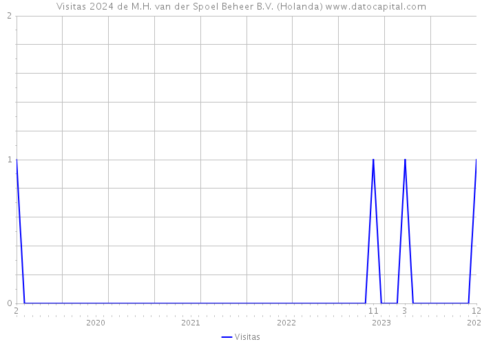 Visitas 2024 de M.H. van der Spoel Beheer B.V. (Holanda) 