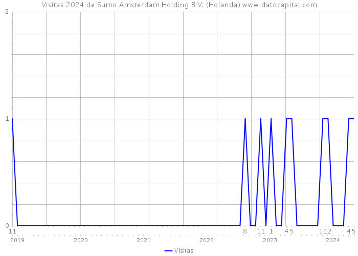 Visitas 2024 de Sumo Amsterdam Holding B.V. (Holanda) 