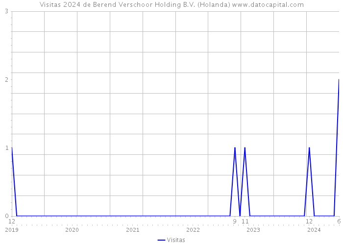 Visitas 2024 de Berend Verschoor Holding B.V. (Holanda) 