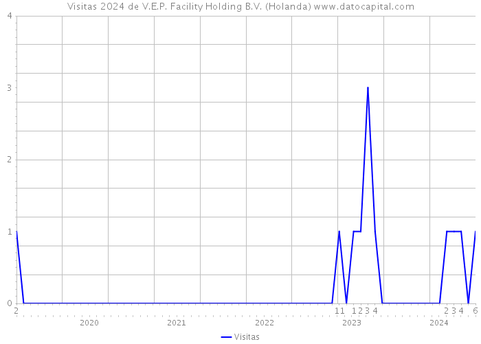Visitas 2024 de V.E.P. Facility Holding B.V. (Holanda) 