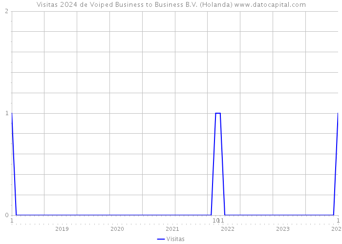 Visitas 2024 de Voiped Business to Business B.V. (Holanda) 
