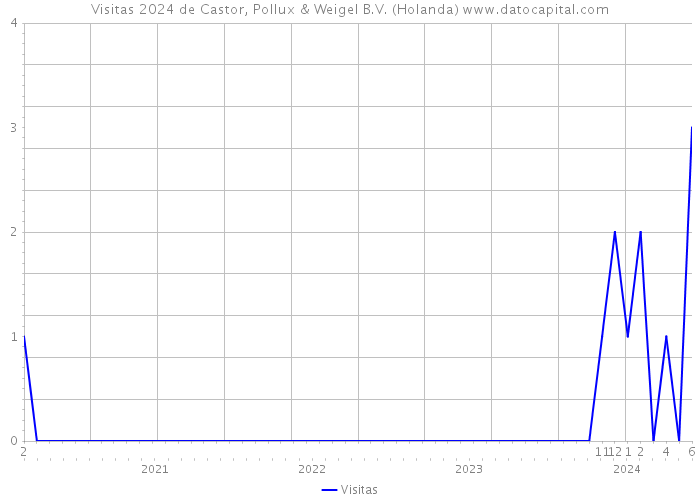 Visitas 2024 de Castor, Pollux & Weigel B.V. (Holanda) 