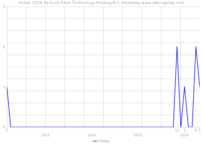 Visitas 2024 de Koch Fiber Technology Holding B.V. (Holanda) 