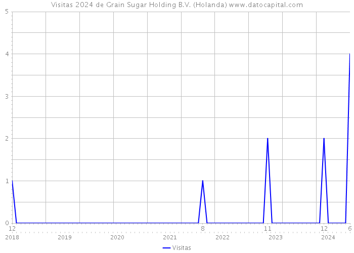 Visitas 2024 de Grain Sugar Holding B.V. (Holanda) 