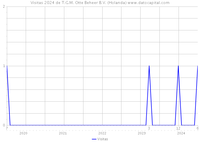 Visitas 2024 de T.G.M. Otte Beheer B.V. (Holanda) 