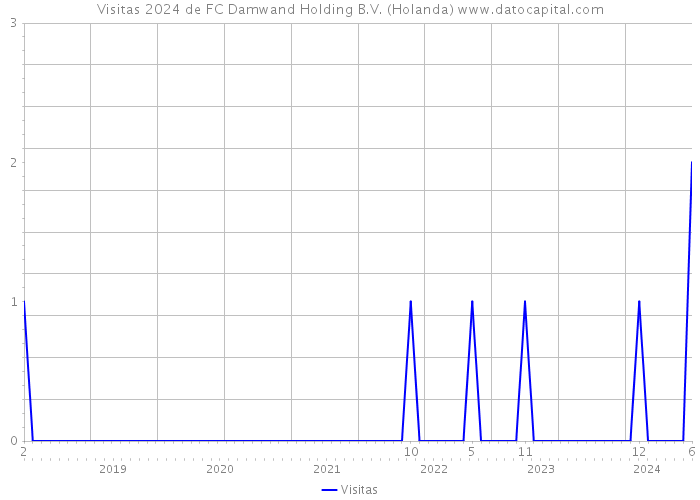 Visitas 2024 de FC Damwand Holding B.V. (Holanda) 