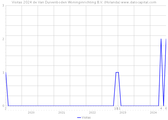 Visitas 2024 de Van Duivenboden Woninginrichting B.V. (Holanda) 