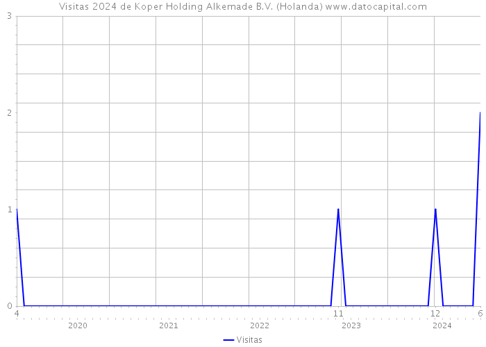 Visitas 2024 de Koper Holding Alkemade B.V. (Holanda) 