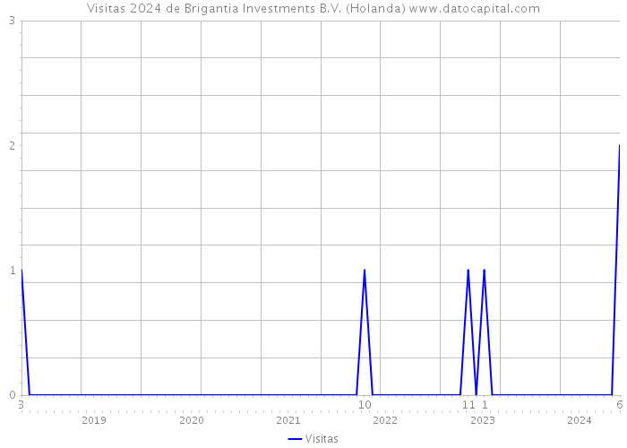 Visitas 2024 de Brigantia Investments B.V. (Holanda) 