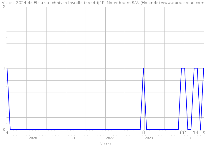 Visitas 2024 de Elektrotechnisch Installatiebedrijf P. Notenboom B.V. (Holanda) 