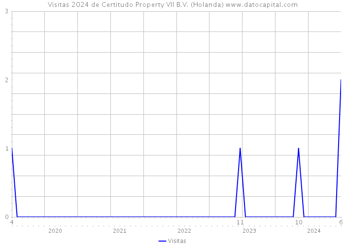 Visitas 2024 de Certitudo Property VII B.V. (Holanda) 