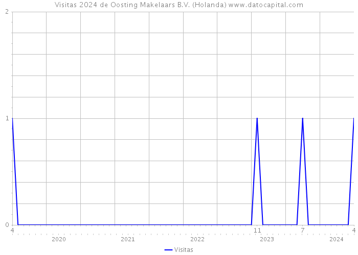 Visitas 2024 de Oosting Makelaars B.V. (Holanda) 