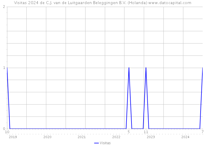 Visitas 2024 de C.J. van de Luitgaarden Beleggingen B.V. (Holanda) 