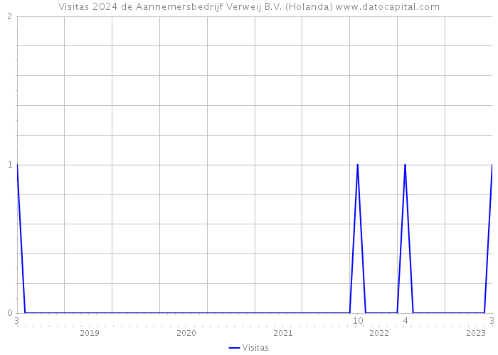 Visitas 2024 de Aannemersbedrijf Verweij B.V. (Holanda) 