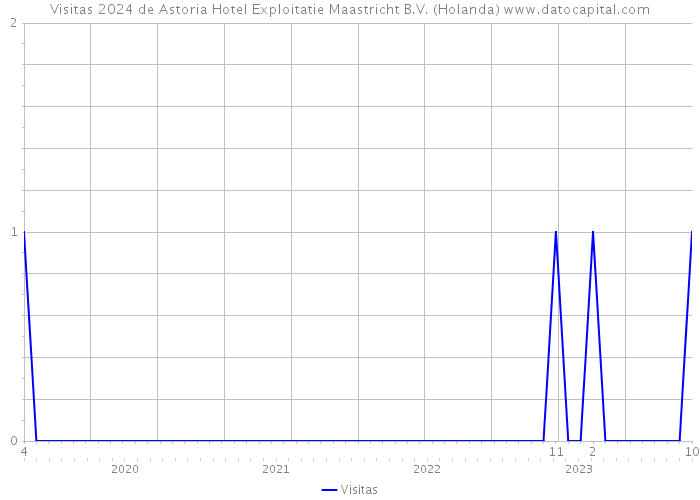 Visitas 2024 de Astoria Hotel Exploitatie Maastricht B.V. (Holanda) 