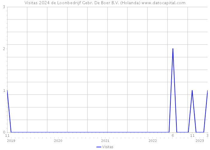 Visitas 2024 de Loonbedrijf Gebr. De Boer B.V. (Holanda) 