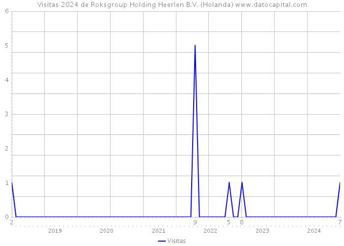 Visitas 2024 de Roksgroup Holding Heerlen B.V. (Holanda) 