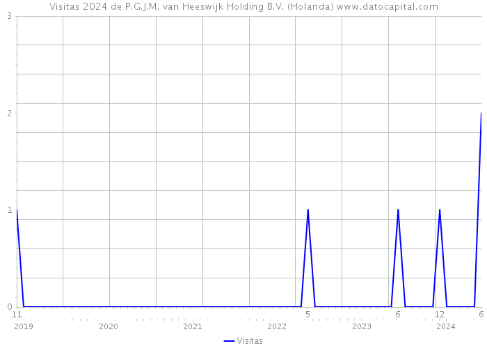 Visitas 2024 de P.G.J.M. van Heeswijk Holding B.V. (Holanda) 