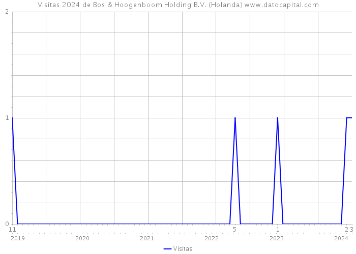Visitas 2024 de Bos & Hoogenboom Holding B.V. (Holanda) 