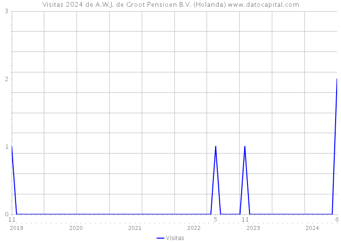 Visitas 2024 de A.W.J. de Groot Pensioen B.V. (Holanda) 