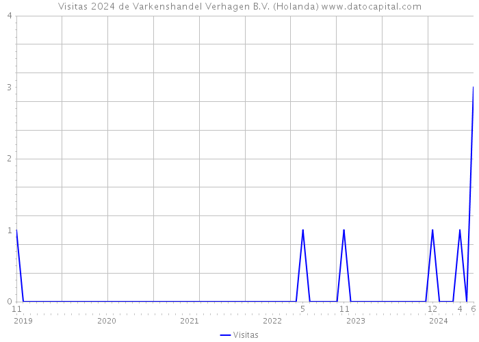Visitas 2024 de Varkenshandel Verhagen B.V. (Holanda) 