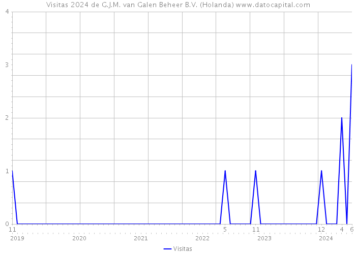 Visitas 2024 de G.J.M. van Galen Beheer B.V. (Holanda) 