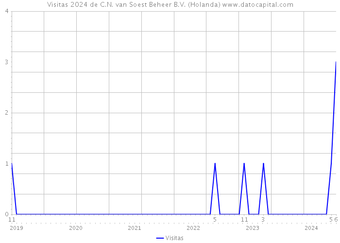 Visitas 2024 de C.N. van Soest Beheer B.V. (Holanda) 