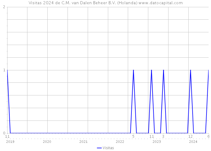 Visitas 2024 de C.M. van Dalen Beheer B.V. (Holanda) 