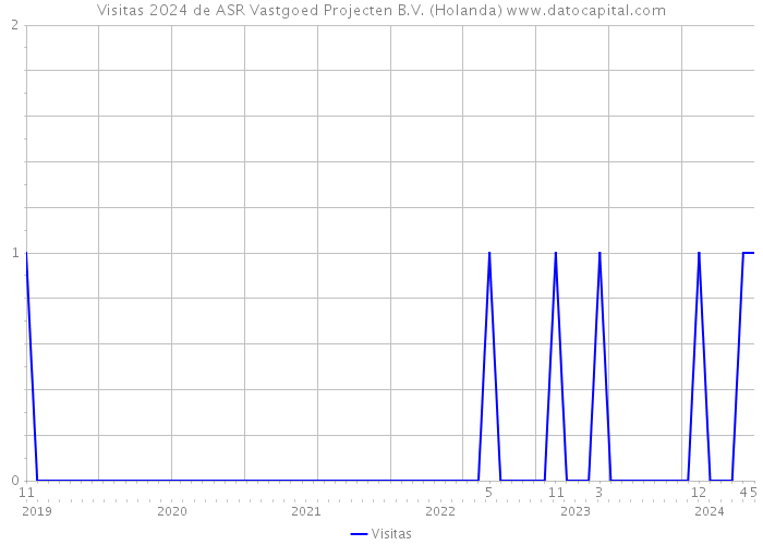 Visitas 2024 de ASR Vastgoed Projecten B.V. (Holanda) 