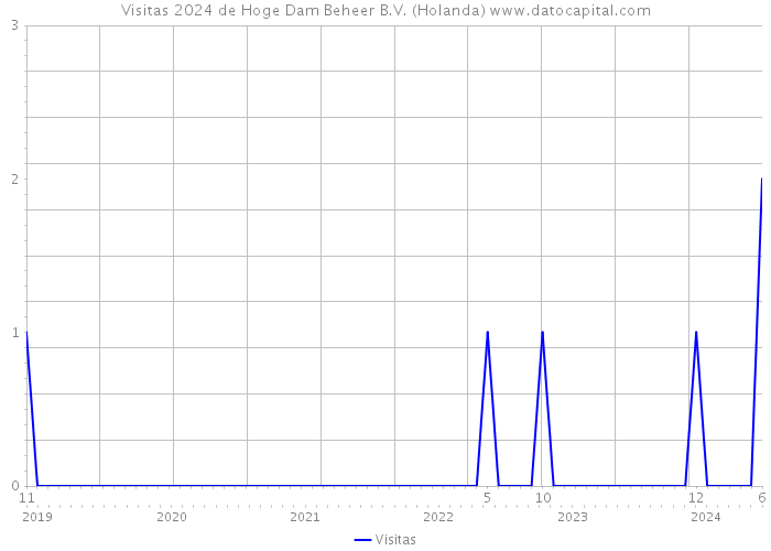 Visitas 2024 de Hoge Dam Beheer B.V. (Holanda) 