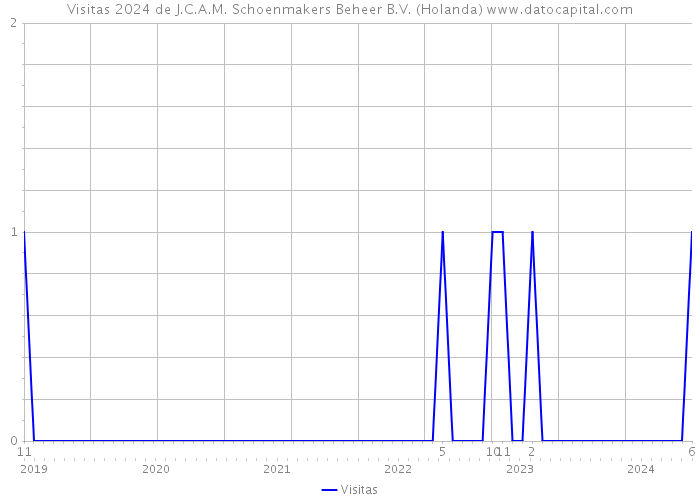 Visitas 2024 de J.C.A.M. Schoenmakers Beheer B.V. (Holanda) 