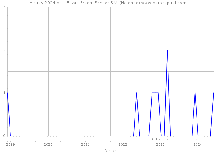 Visitas 2024 de L.E. van Braam Beheer B.V. (Holanda) 