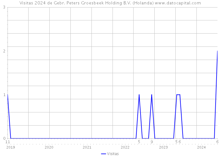 Visitas 2024 de Gebr. Peters Groesbeek Holding B.V. (Holanda) 